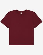 Women´s Heavy Boxy Tee – Maroon