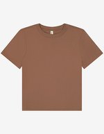 Women´s Heavy Boxy Tee – Vintage Brown