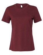 Bella+Canvas Relaxed Jersey T-Shirt Rundhals 2023 – Maroon