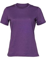 Bella+Canvas Relaxed Jersey T-Shirt Rundhals 2023, Black S, BL6400 – Royal Purple
