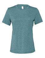 Bella+Canvas Relaxed Kurzarm-Shirt CVC 2023 für Damen – Heather Deep Teal