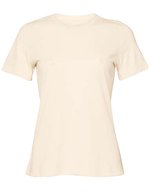 Bella+Canvas Relaxed Kurzarm-Shirt CVC 2023 für Damen, Heather Deep Teal L, BL6400CVC – Heather Natural