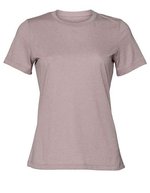 Bella+Canvas Relaxed Kurzarm-Shirt CVC 2023 für Damen, Heather Deep Teal L, BL6400CVC – Heather Pink Gravel