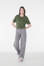 Bella+Canvas Jersey Crop T-Shirt mit Rundhals für Damen, Vintage White S, BL6482 – Bild 7