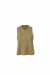 Bella+Canvas Ärmelloses Racerback Cropped Tanktop, Athletic Heather S, BL6682 – image 3
