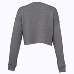 Bella+Canvas Sweat polaire court col rond avec épaules tombantes, Black XL, BL7503 – image 3