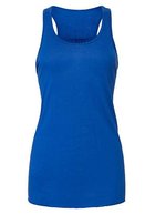 Bella+Canvas Flowy Racerback Tank Top mit geketteltem Saum, Black S, BL8800 – Vrai Royal