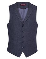 Brook Taverner Memphis Herrenweste mit Teflon-Oberfläche – Navy H-B
