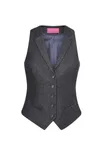 Brook Taverner Damenweste Nashville mit Reverskragen, Navy H-B XS, BR2310 – Bild 3