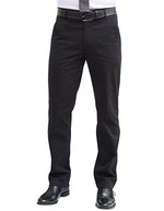 Brook Taverner Chino Denver mit Stretch-Bund für Herren – Black