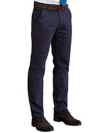Brook Taverner Miami Slim Fit Chino mit Stretch-Bund – Navy