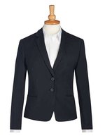 Brook Taverner Slim Fit Blazer mit 2 Knöpfen, Black 4R(32), BR600 – Bild 1