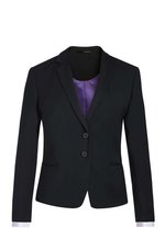 Brook Taverner Slim Fit Blazer mit 2 Knöpfen, Black 4R(32), BR600 – Bild 3