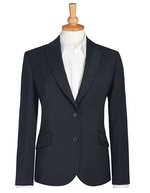 Brook Taverner Novara Blazer, taillierter Schnitt, 2-Knopf, Black 6R(34), BR601 – Bild 1