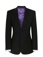 Brook Taverner Avalino Sakko aus Polyester-Woll-Mix, Black 34R(44), BR603 – Bild 3