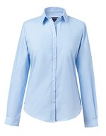 Damenbluse Selene mit Manschettenknöpfen – Blue