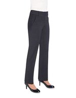 Brook Taverner Sophisticated Collection Genoa Hose, Black 4W(32)/36, BR700 – Charcoal
