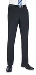 Brook Taverner Slim Fit Hose Cassino aus Wolle-Polyester, Mid Blue 38W(54)/36, BR702 – Bild 3