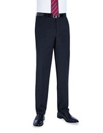 Brook Taverner Avalino Hose, leicht taillierter Schnitt, Black 28W(42)/36, BR703 – Bild 2