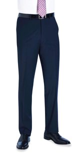 Brook Taverner Avalino Hose, leicht taillierter Schnitt, Black 28W(42)/36, BR703 – Bild 3