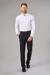 Brook Taverner One Collection Mars Hose mit Seitentaschen, Black 26W(40)/36, BR751 – Bild 5