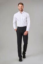 Brook Taverner One Collection Mars Hose mit Seitentaschen, Black 26W(40)/36, BR751 – Bild 5
