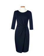Brook Taverner Neptune Kleid mit Knoten-Detail – Black