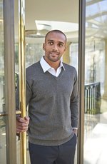 Men´s V-Neck Jumper Boston – Bild 1