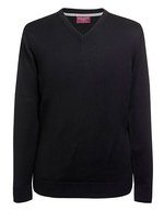 Men´s V-Neck Jumper Boston – Black