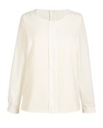 Brook Taverner Riola Langarmbluse mit goldenen Details, Cream 6 (34), BR800 – Bild 3
