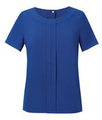 Brook Taverner Damenbluse "Verona" mit Rückreißverschluss, Black 6 (34), BR803 – Bild 3