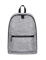 Bags2Go Daypack Manhattan in Grey Melange, Grey Melange 39 x 27 x 15.5 cm, BS15273 – Bild 2