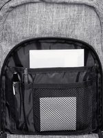 Bags2Go Sac à Dos Outdoor Rocky Mountains 28L, Grey Melange 52 x 32 x 17 cm, BS15378 – Bild 4