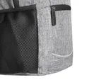 Bags2Go Daypack Wall Street aus 600D Polyester, Grey Melange 44 x 31 x 16 cm, BS15380 – Bild 6