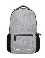 Bags2Go Daypack Wall Street 600D Polyester, Grey Melange 44 x 31 x 16 cm, BS15380 – Bild 2