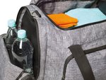 Bags2Go All-Round Sports Bag Atlanta with Laundry Compartment, Grey Melange 58 x 25 x 30 cm, BS15383 – Bild 4