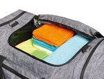 Bags2Go All-Round Sports Bag Atlanta with Laundry Compartment, Grey Melange 58 x 25 x 30 cm, BS15383 – Bild 6