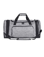 Bags2Go All-Round Sports Bag Atlanta with Laundry Compartment, Grey Melange 58 x 25 x 30 cm, BS15383 – Bild 2