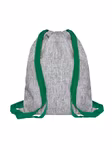 Bags2Go Gymsac Miami aus 600D Polyester, Grey Melange/Red 43 x 34 cm, BS15391 – Bild 3