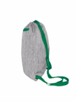 Bags2Go Gymsac Miami aus 600D Polyester, Grey Melange/Red 43 x 34 cm, BS15391 – Bild 5