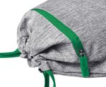Bags2Go Gymsac Miami aus 600D Polyester, Grey Melange/Red 43 x 34 cm, BS15391 – Bild 7