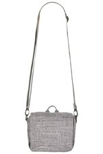 Bags2Go Small Messenger Bag with Belt Attachment, Grey Melange 18 x 16 x 5 cm, BS17408 – Bild 3