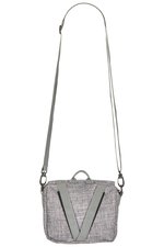 Bags2Go Small Messenger Bag with Belt Attachment, Grey Melange 18 x 16 x 5 cm, BS17408 – Bild 4