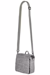 Bags2Go Kleine Messenger-Tasche mit Gürtelbefestigung in, Grey Melange 18 x 16 x 5 cm, BS17408 – Bild 5