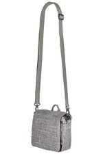 Bags2Go Small Messenger Bag with Belt Attachment, Grey Melange 18 x 16 x 5 cm, BS17408 – Bild 5