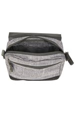Bags2Go Small Messenger Bag with Belt Attachment, Grey Melange 18 x 16 x 5 cm, BS17408 – Bild 8