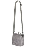 Bags2Go Kleine Messenger-Tasche mit Gürtelbefestigung in – Grey Melange