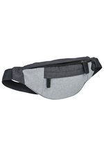 Bags2Go Belt Bag Helsinki with Adjustable Strap, Dark Grey Melange/Light Grey Melange 36 x 15 x 7,5 cm, BS19482 – Bild 4