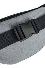 Bags2Go Belt Bag Helsinki with Adjustable Strap, Dark Grey Melange/Light Grey Melange 36 x 15 x 7,5 cm, BS19482 – Bild 7