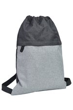 Bags2Go Gothenburg Gymsac avec cordon Air-Mesh, Dark Grey Melange/Light Grey Melange 43 x 33 cm, BS20077 – Bild 4